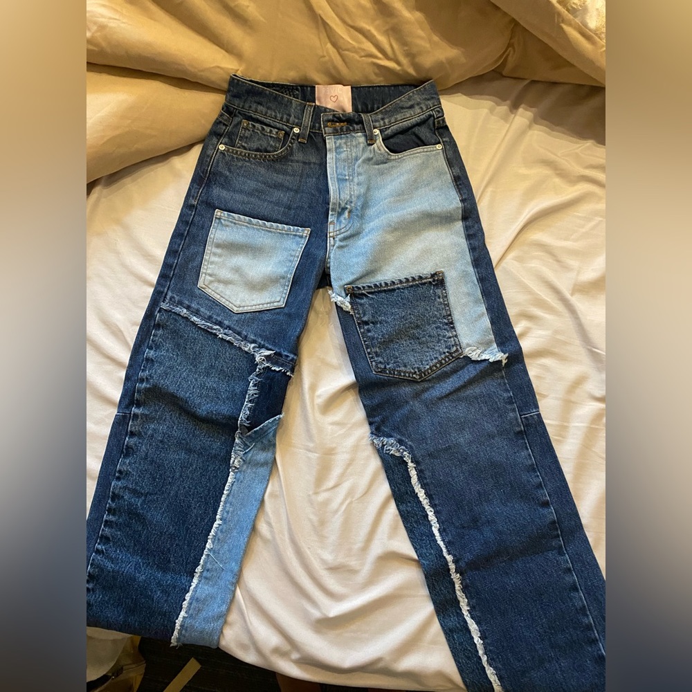 Revice Denim Patchwork Jeans